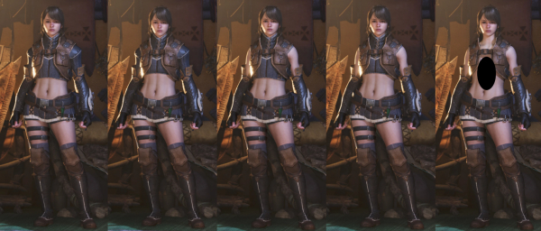 《怪物獵人:荒野》清涼型皮革盔甲MOD