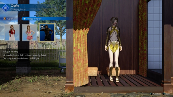 《最終幻想7：重生》愛麗絲性感黃金甲MOD[替換士兵套]