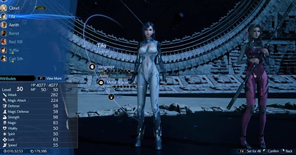 《最終幻想7:重生》蒂法和愛麗絲的第一后裔戰斗服MOD