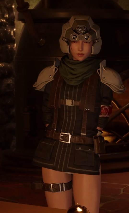 《最終幻想7:重生》蒂法神羅步兵服裝MOD