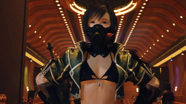 《最終幻想7:重生》噬血代碼凜服裝替換尤菲默認(rèn)服裝MOD