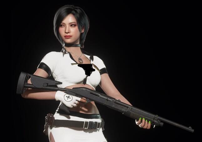 《生化危機4：重制版》艾達壞探員巡邏隊-白絲C款MOD[需要DLC]