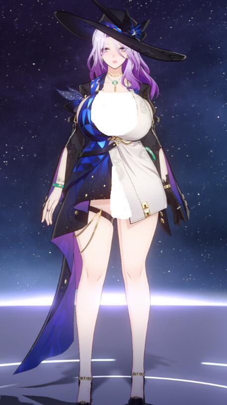 《崩壞：星穹鐵道》翡翠豐腴夸張?bào)w型MOD