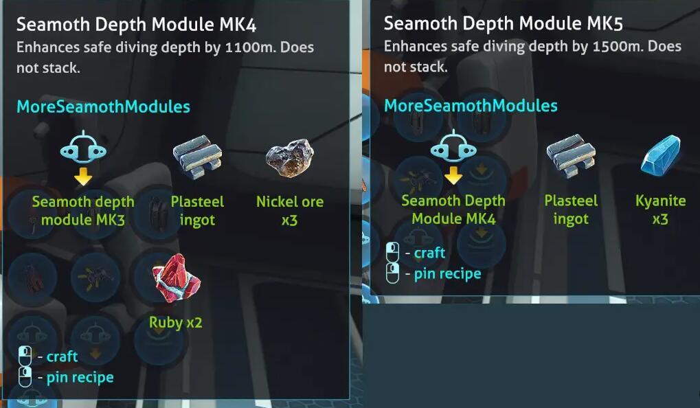 《深海迷航》海蛾號更多升級MOD[71288版本]