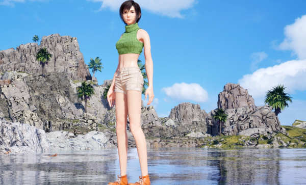 《最終幻想7：重生》尤菲基本裝束MOD