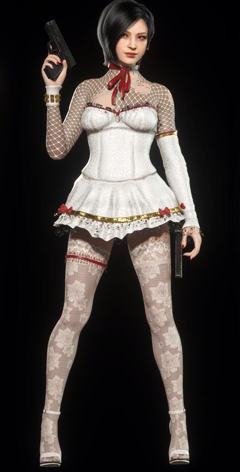 《生化危機4：重制版》艾達哥特公主-白絲MOD[需要DLC]