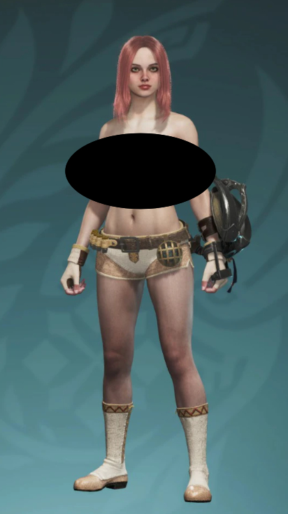 《怪物獵人：荒野》模塊化清涼女獵人MOD