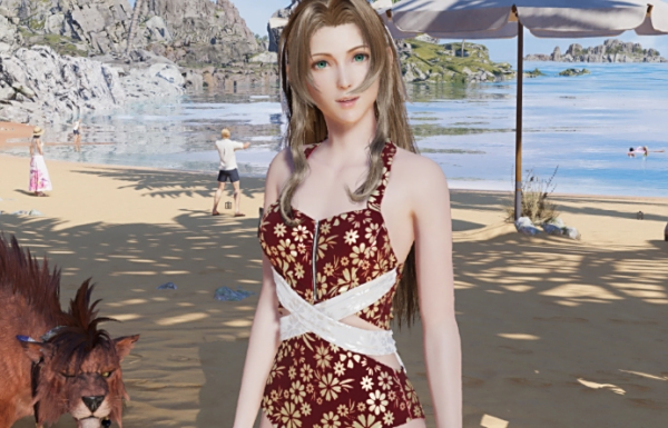 《最终幻想7：重生》爱丽丝五种比基尼泳衣MOD