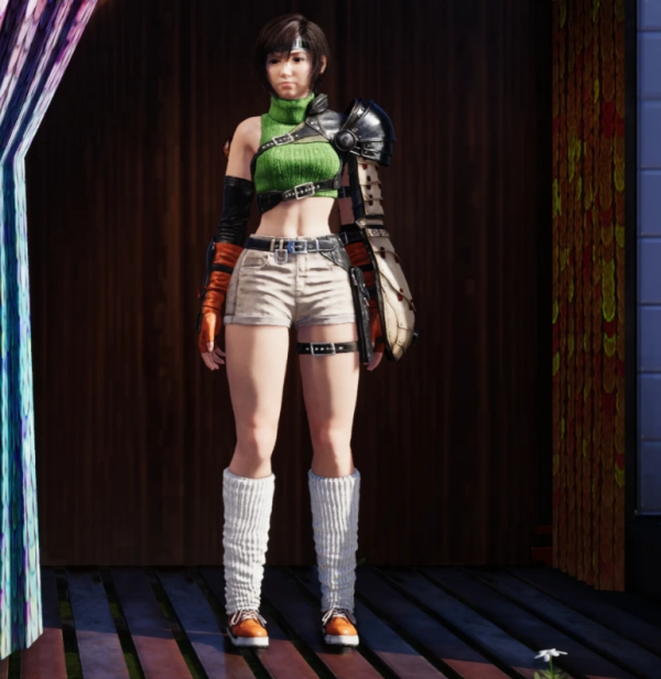 《最終幻想7：重生》更多肌肉的尤菲MOD