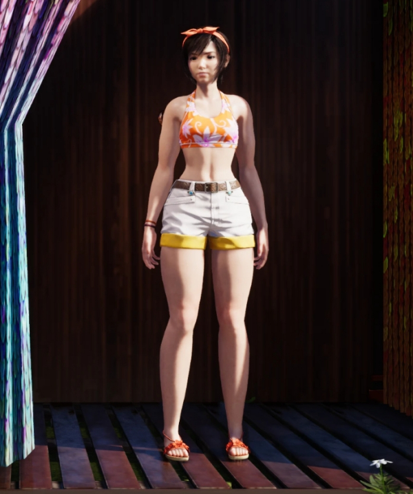 《最終幻想7：重生》更多肌肉的尤菲MOD