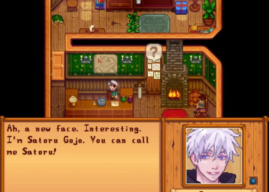 《星露谷物語》NPC咒回五條悟MOD