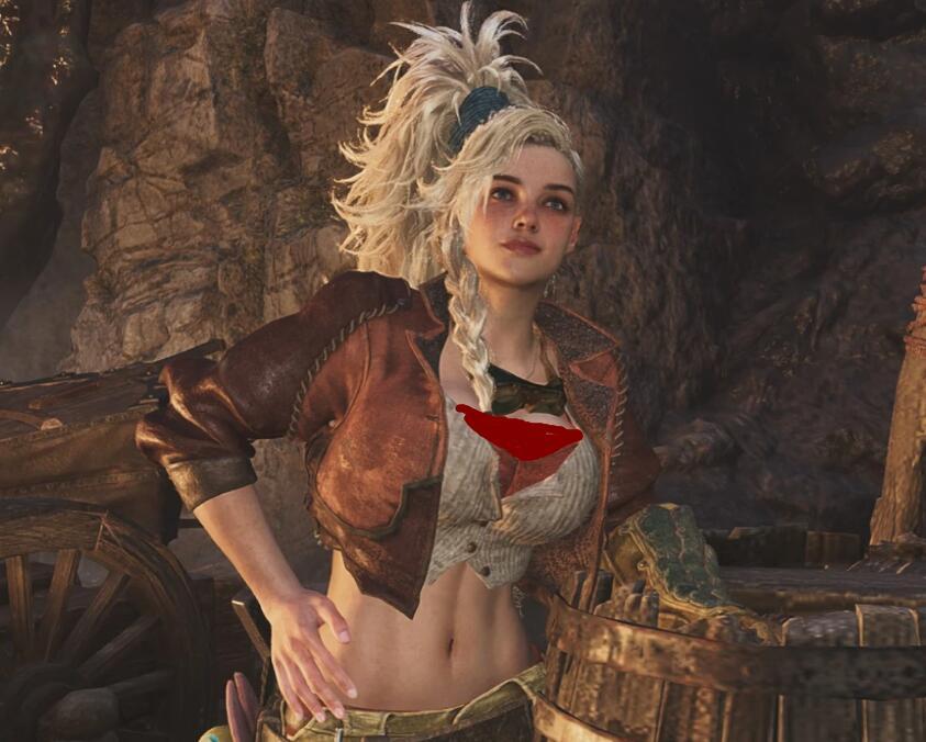 《怪物獵人：荒野》杰瑪豐腴性感體型MOD