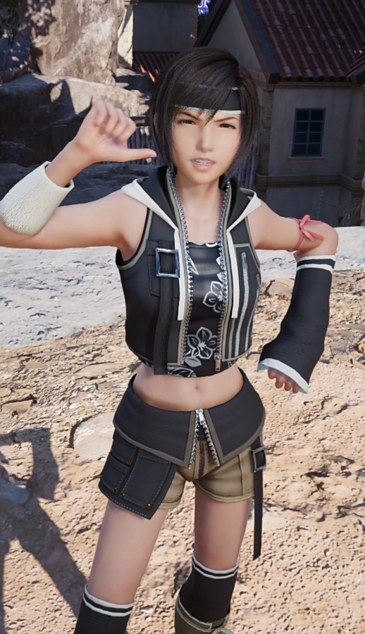 《最終幻想7：重生》ff7圣子降臨服裝尤菲MOD