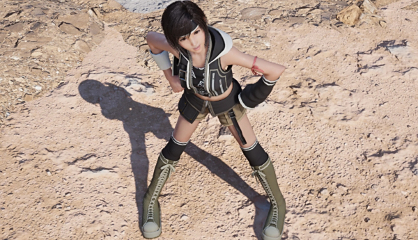 《最終幻想7：重生》ff7圣子降臨服裝尤菲MOD