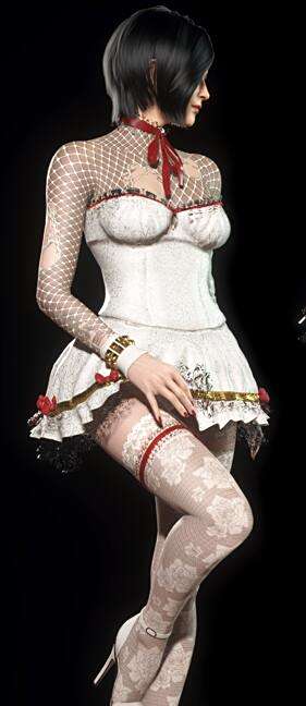 《生化危機(jī)4：重制版》艾達(dá)哥特公主-女仆絲襪無(wú)打底MOD[需要DLC]