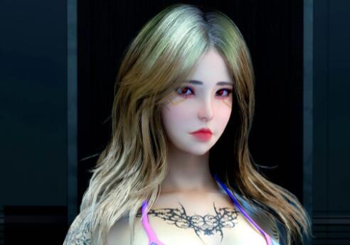 《賽博朋克2077》性感神秘紋身MOD