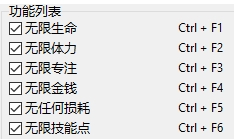 《惡意不息》GameCheat六項修改器
