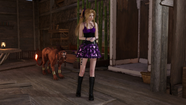 《最終幻想7：重生》愛麗絲黑色安息日樂隊服裝MOD