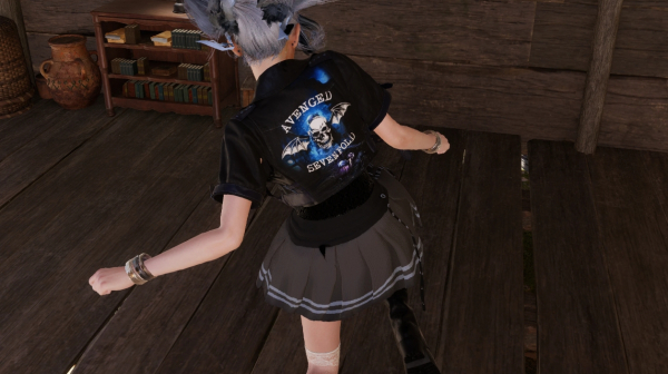 《最終幻想7:重生》愛麗絲七倍報應(yīng)樂隊重金屬風(fēng)格服裝MOD