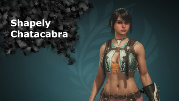 《怪物獵人：荒野》性感查塔卡布拉鎧甲MOD