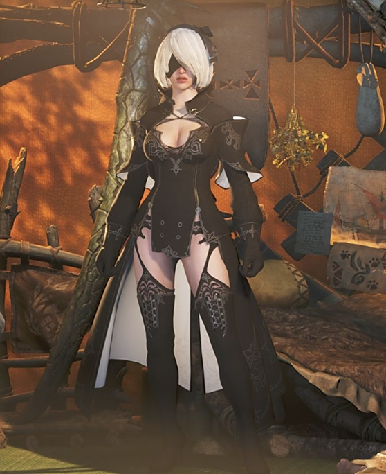 《怪物獵人:荒野》重生2B替換骨制2號MOD