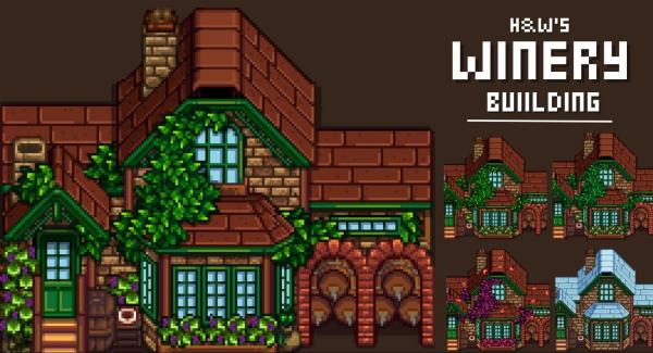 《星露谷物語》HXW釀酒廠MOD