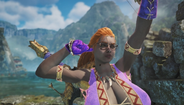 《怪物獵人：荒野》阿爾瑪眼鏡替換掉皮頭盔MOD