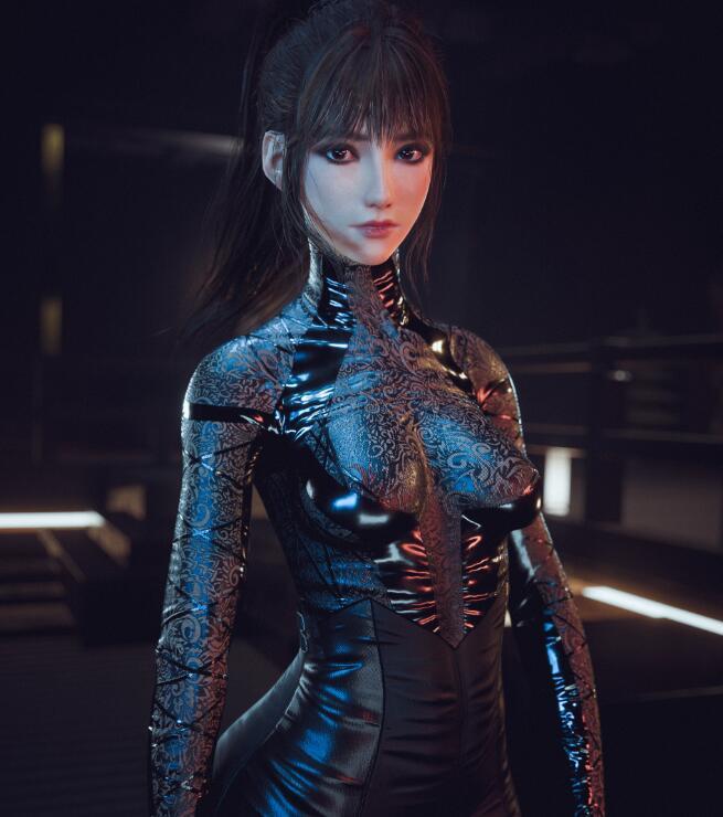 《賽博朋克2077》雷米緊身裝MOD