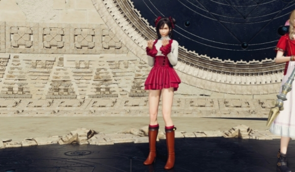 《最終幻想7：重生》蒂法可愛紅色裝扮服裝MOD