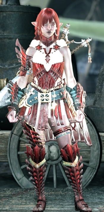 《怪物獵人：荒野》更性感的凍峰龍女款套裝MOD