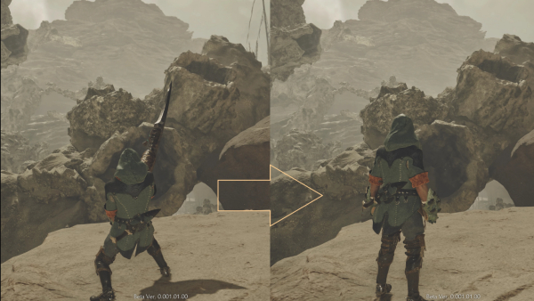 《怪物獵人：荒野》隱藏帶鞘的武器MOD