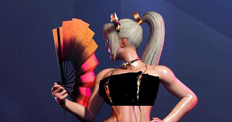 《街頭霸王6》不知火舞C1奶牛比基尼-高V比基尼MOD