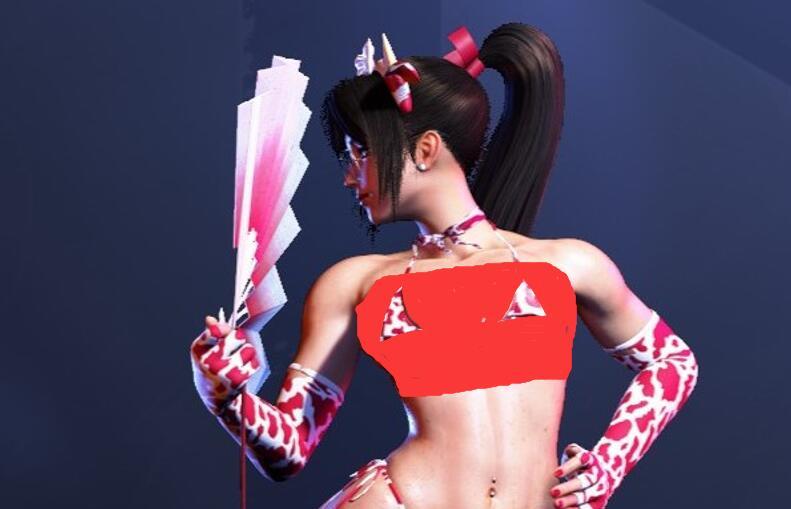 《街頭霸王6》不知火舞C1奶牛比基尼-迷你比基尼MOD