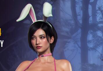 《生化危機4：重制版》艾達精英可愛兔女郎-無比基尼MOD[需要DLC]