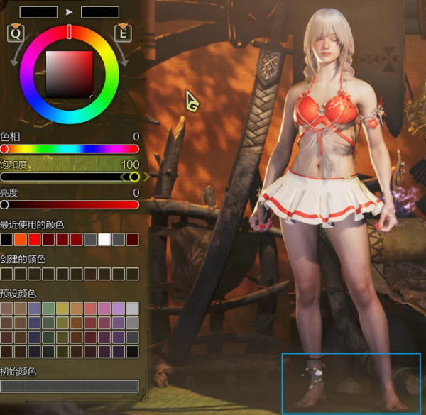 《怪物獵人：荒野》玉玲瓏泳裝替換花瓣套MOD[可染色]