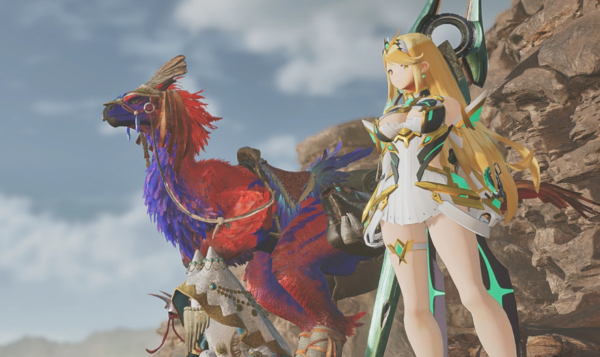 《怪物獵人：荒野》異度神劍2彌特拉外觀MOD