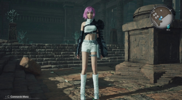 《最終幻想7：重生》黑白顏色服裝尤菲MOD