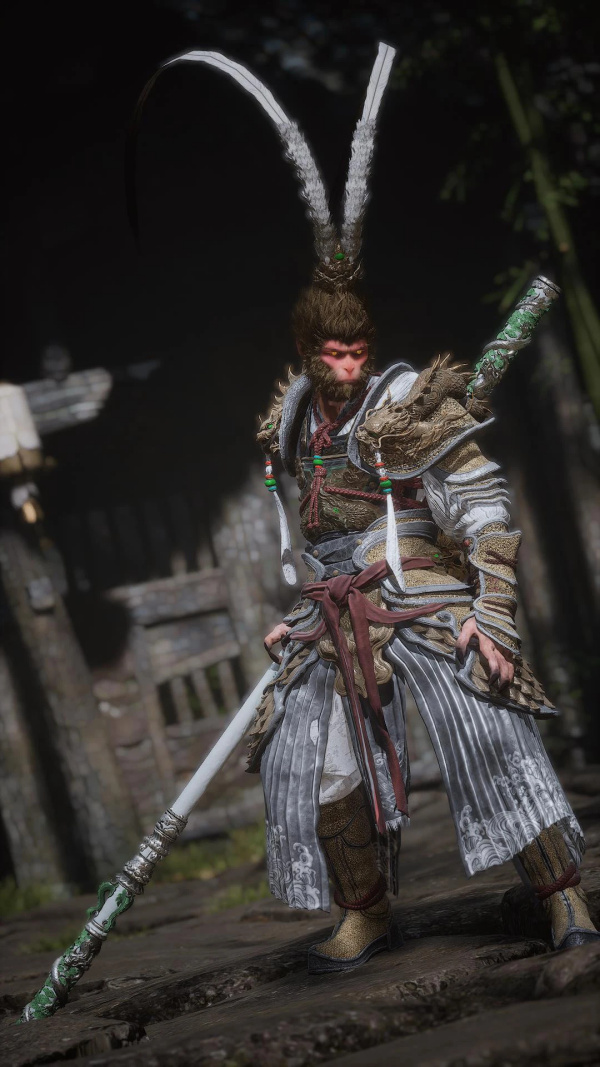 《黑神話：悟空》擎天白玉柱替換金箍棒MOD