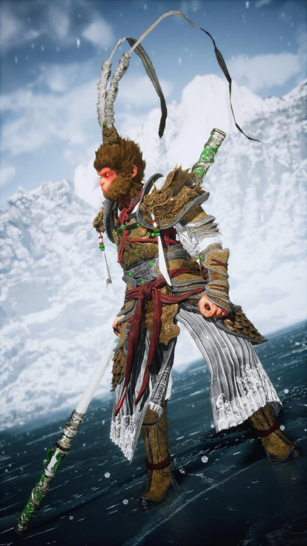 《黑神話：悟空》擎天白玉柱替換金箍棒MOD