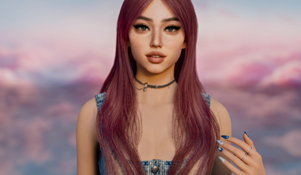 《InZOI》波浪長(zhǎng)發(fā)型MOD