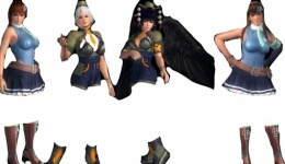 《死或生：沙灘排球 維納斯璀璨假期》DestinysChild服裝MOD