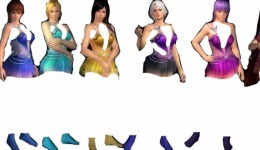 《死或生：沙灘排球 維納斯璀璨假期》Papillon Dance服裝MOD