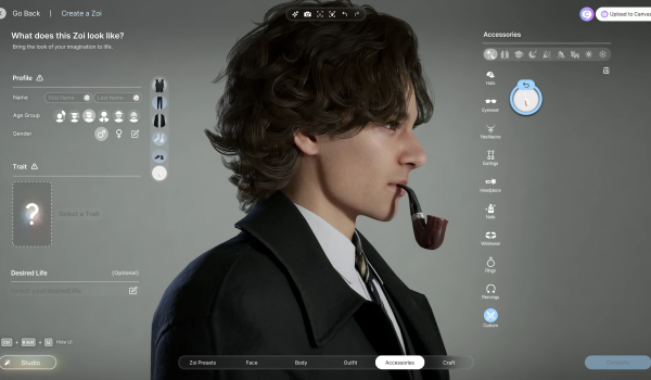 《inZOI》夏洛克福爾摩斯(煙斗)MOD