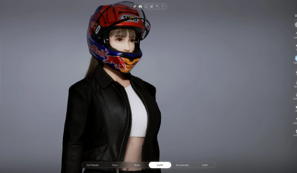 《inZOI》紅牛MotoGP頭盔（真品）MOD