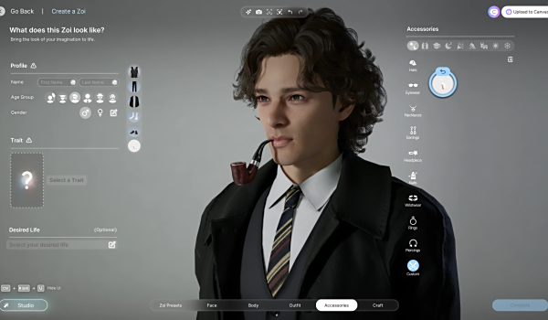 《inZOI》夏洛克福爾摩斯(煙斗)MOD