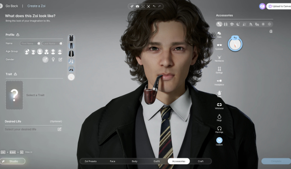 《inZOI》夏洛克福爾摩斯(煙斗)MOD