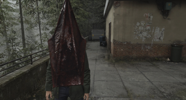 《寂靜嶺2重制版》金字塔頭帽替換比薩盒帽MOD