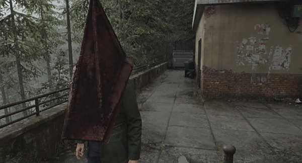 《寂靜嶺2重制版》金字塔頭帽替換比薩盒帽MOD