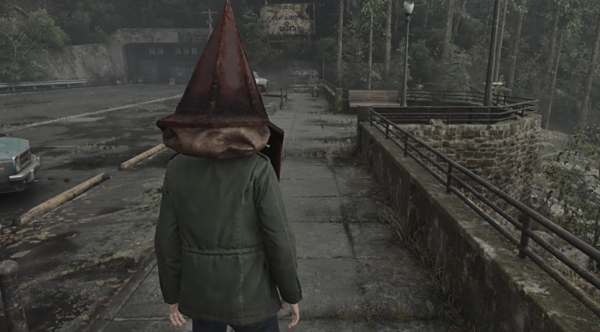 《寂靜嶺2重制版》金字塔頭帽替換比薩盒帽MOD