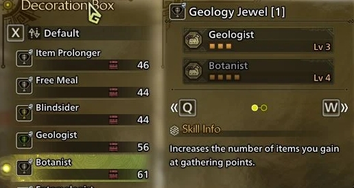 《怪物猎人：荒野》植物学家与地质学家装饰品最大效果MOD